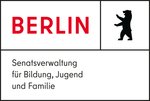 Logo: BERLIN - Senatsverwaltung für Bildung, Jugend und Familie